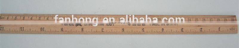 wood 30cm straight ruler,wood ruler,wooden ruler