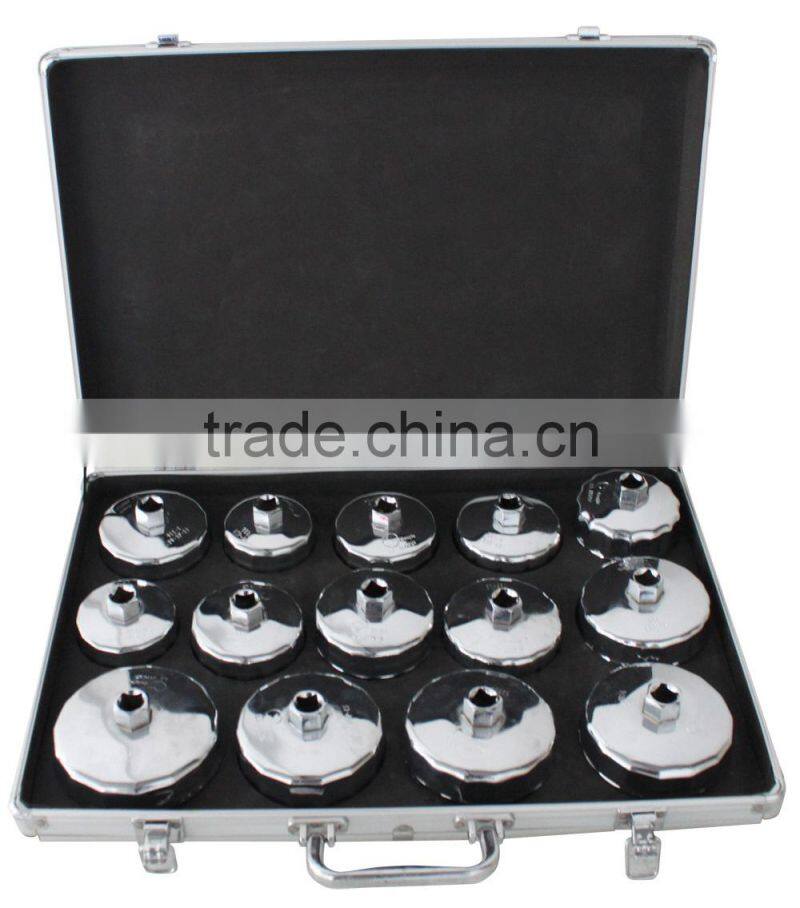 Right Tools 14 pcs Oil Filter Wrench tool box Set