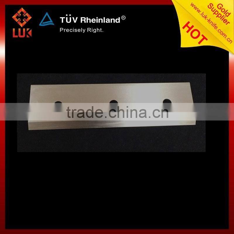 Gardening machine brush PTO chipper blades