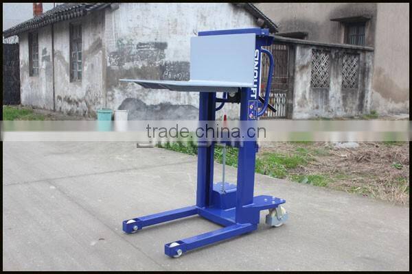 SINOLIFT CTJ400-850M Customrized Light-duty Manual Winch Platform Stacker