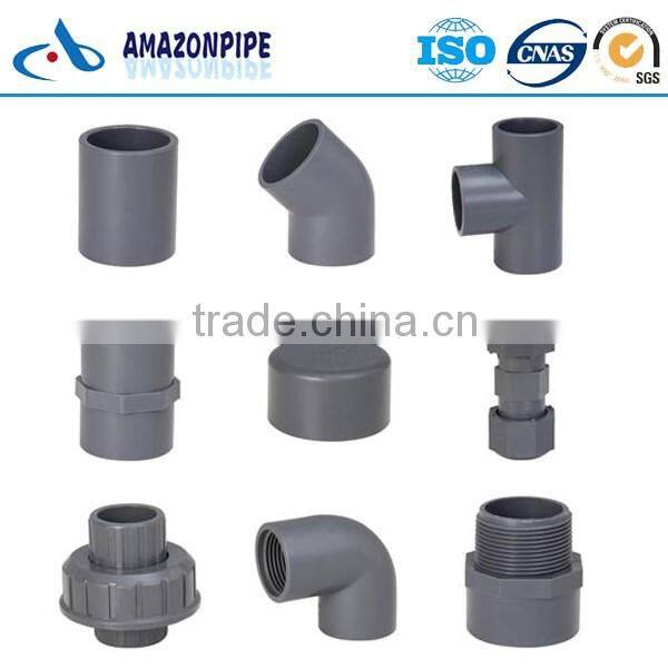 Plastic pipe fitting UPVC/PVC-U/pvc union joint for water supply