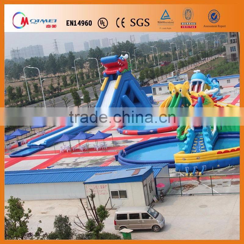 New design pvc inflatable pool slides,used pool slide