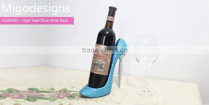 Shoe Wine Holder High Heel Shoe Wine Wine Rack - MG01903