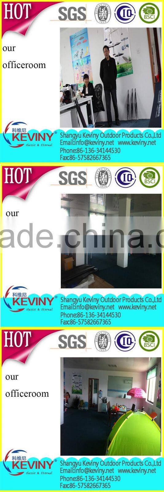 sun umbrella black coated with UV protect 3 folding umbrella made by chinese umbrella manufacturer