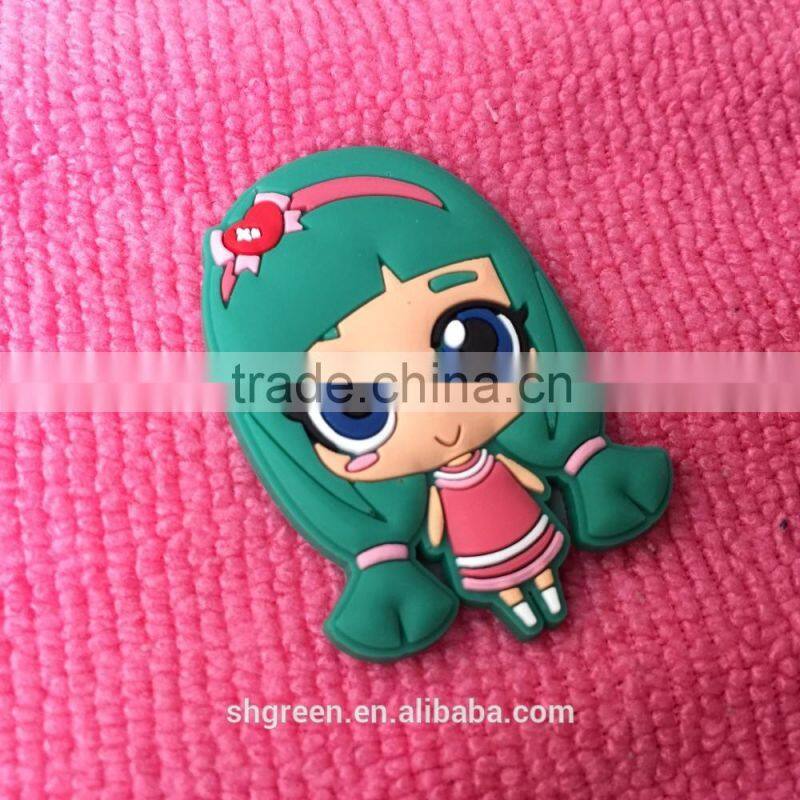 Factory price soft rubber logo tag,PVC rubber label with 3D effect