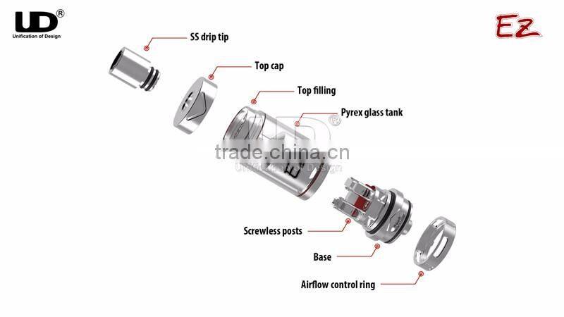 New coming 100% original China UD vape sub ohm Atomizer