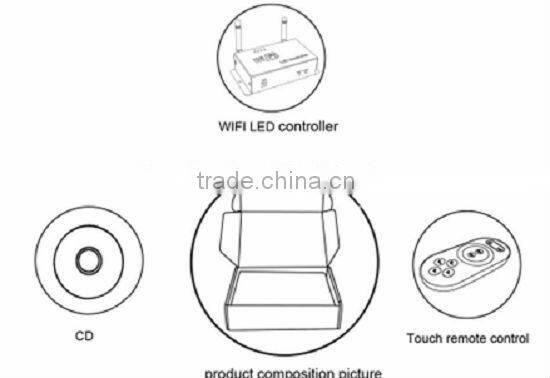 DC12-24V Hot sale led strip WiFi Controller