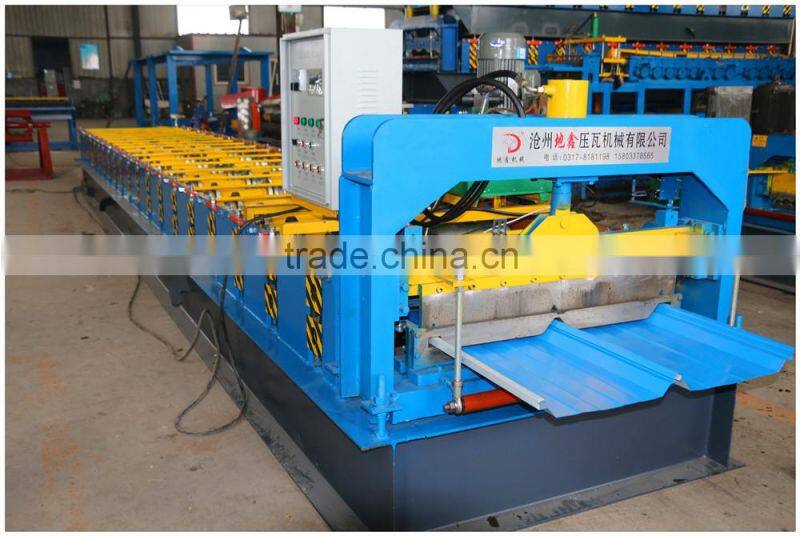 Aluminium mg mn Alloy Roof Sheet Roll Forming Machine