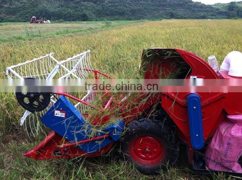 100cm cutting width mini combine harvester for sale