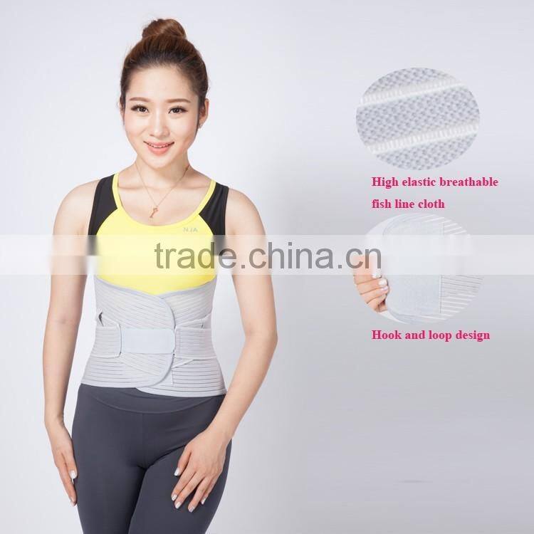 Back pain strap elastic lumbar spine support brace back support belt