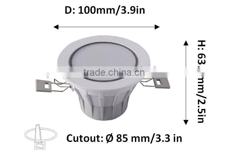 LED downlight 4w with anti-glare lens / SMD led down light 5730 / Home ceiling lamps