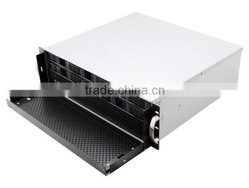 8 HDD Trays Rack Mount industrial server case for server