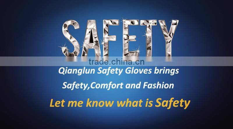 Qianglun ODM Nitrile Coating Bamboo Garden Gloves For Plant