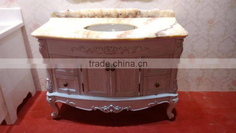 kangchen sanity ware bathroom cabinet all of solid wood material