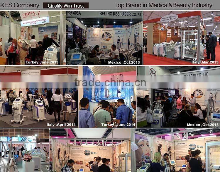 KES Medical CE Painfree 808nm laser hair removal machine diode