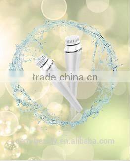 wholesale electric face cleaning brush/electric rotary facial brush with OEM service