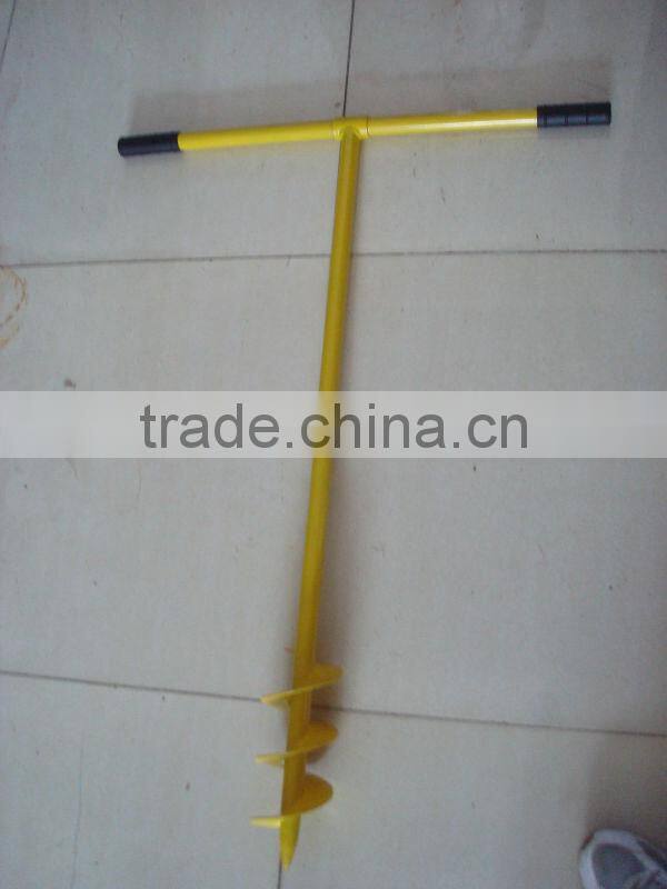 manually earth drill