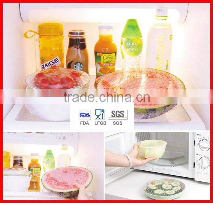 High quality food grade reuseful food wrap film