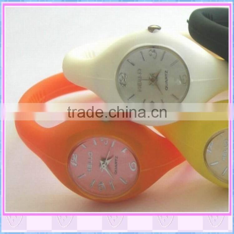Many new type silicone Rubber wristband watch