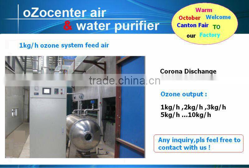 Ozone generator for livestock lagoons