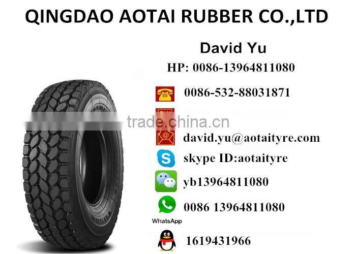 E-2 15.5-20 18.00-24 Aotai brand military truck Tires
