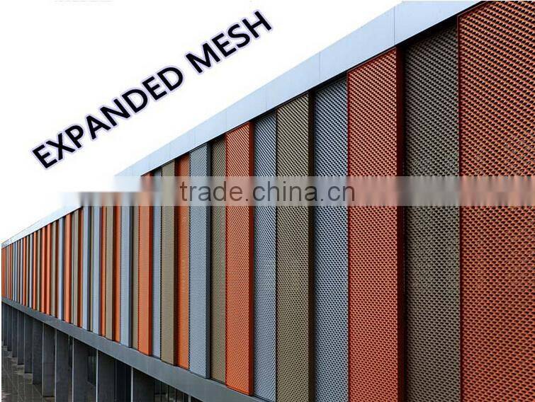 Different Shapes And Special shape Perforated Sheet Decoration Expanded Metal Mesh
