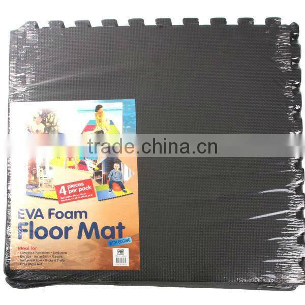 2016 New Pre Sales Red/Yellow Color Double T pattern EVA Foam Mats tiles