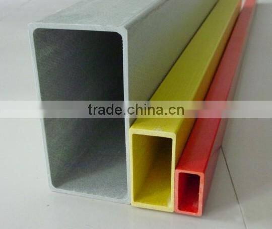 UV resistant high strength GRP Rectangular Tube/frp rectangular tube/rectangular tube