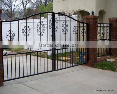 Galvanized Metal Walkway door