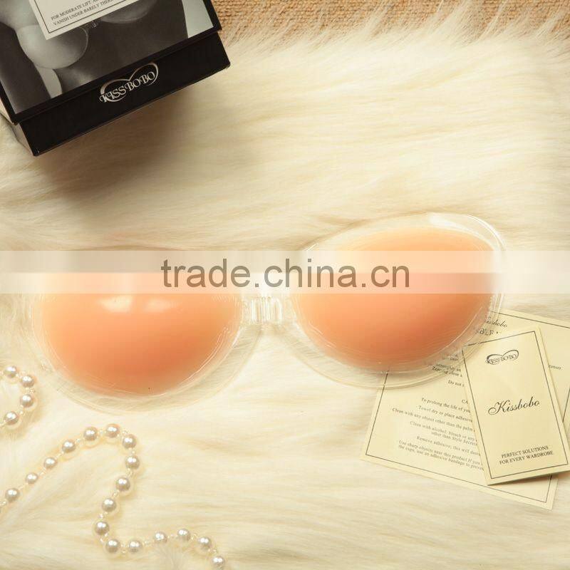 High quality sexy invisible silicon bra