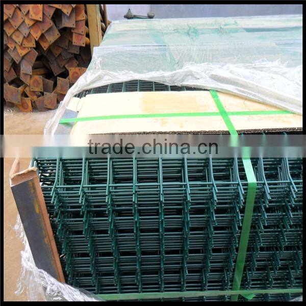 Hepeng PVC coated green wire mesh fence(Factory)ISO9001
