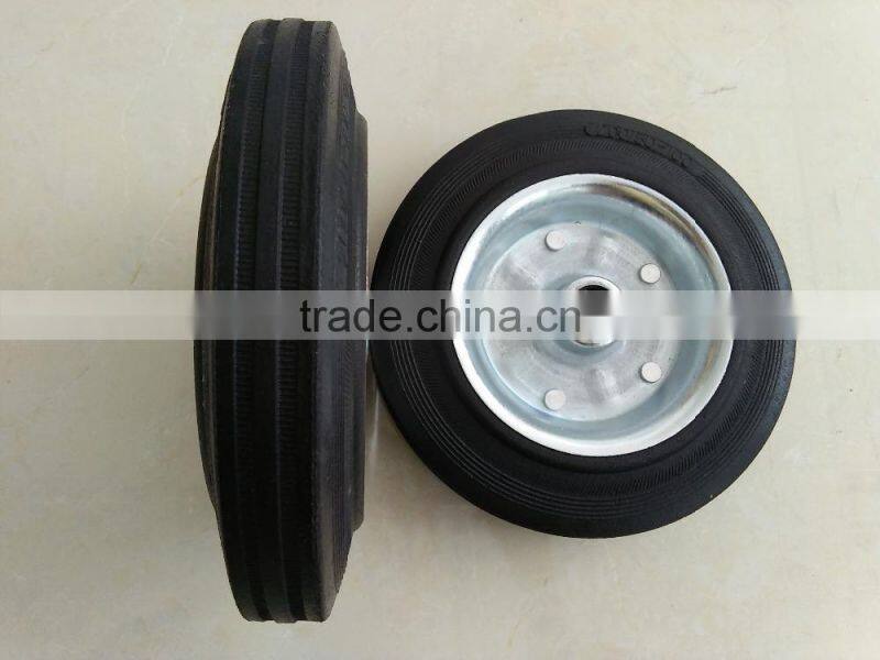 200 50 100 solid rubber wheel