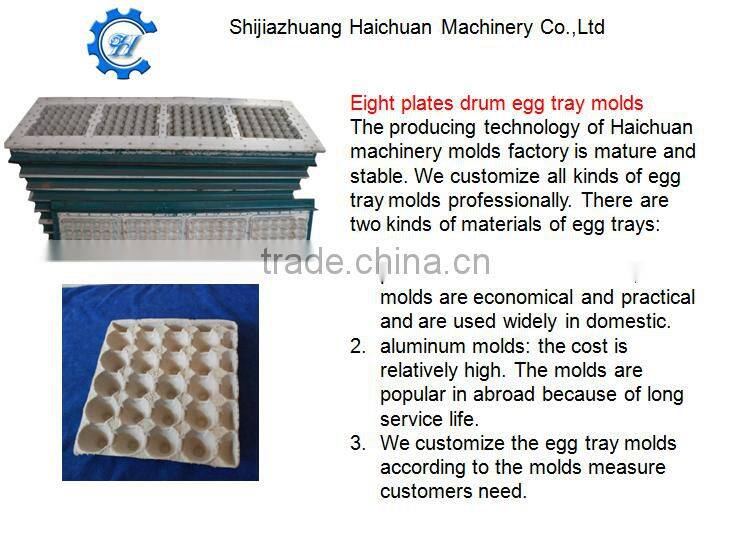 hot pressing paper egg carton pulp molding products