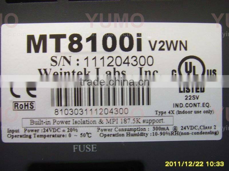 HMI(Human Machine Interface)MT8100I EasyView