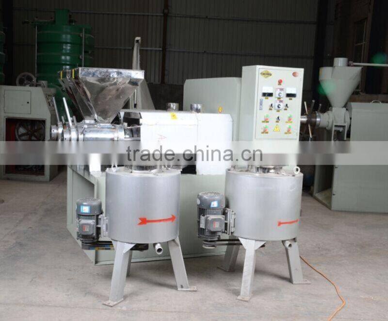 High capacity cold press machines for coconut oil
