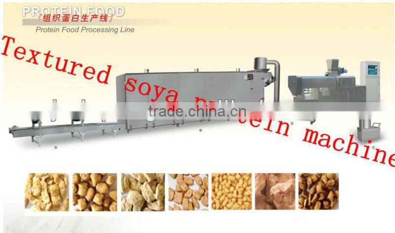 Special manufacturer for soyaben chunk protein extruder machine /equipment/making line