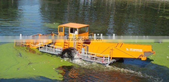 Garbage salvage ship