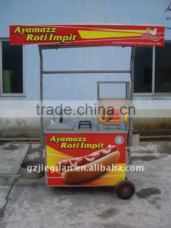 mobile hot dog cart