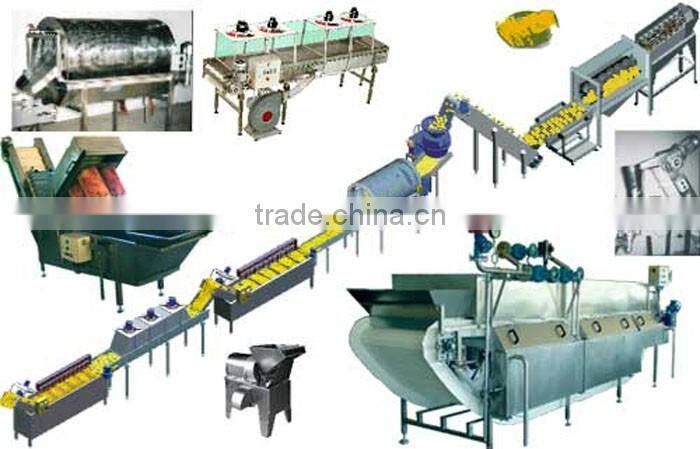 Automatic Frozen french fries machine and french fries production line