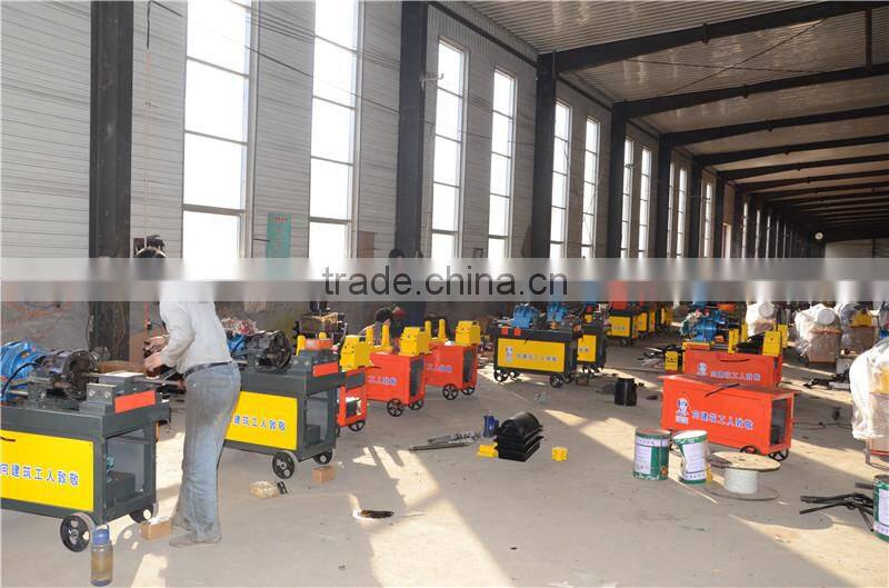 Hot equipment rebar rib-stripped parallel thread rolling machine