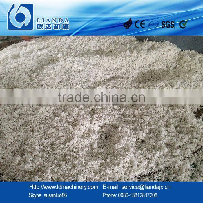 PP non-woven fabric agglomerator/compactor