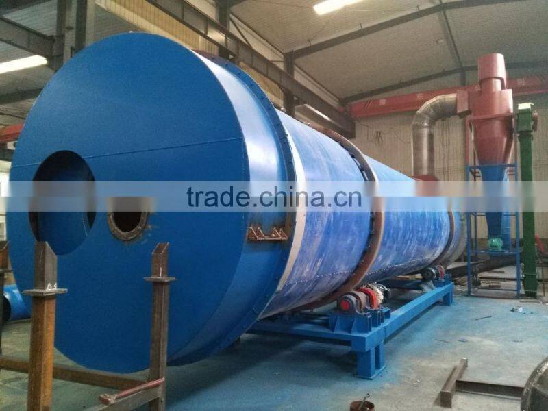 FREE Installation and Training! Turnkey Service Rotary Drum Type Cassava Dregs Dryer!