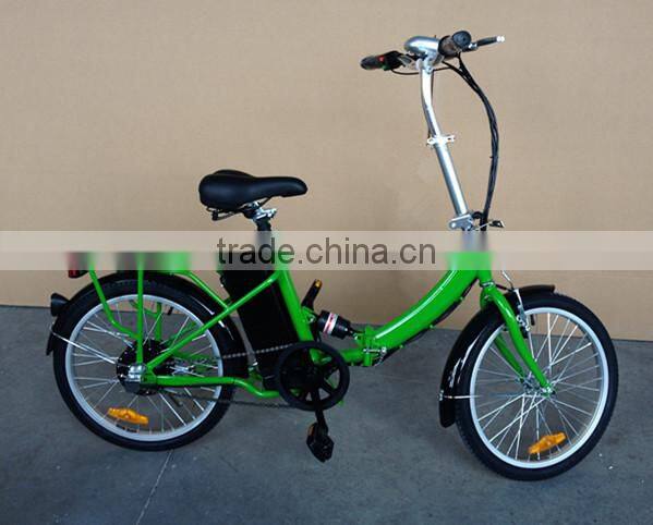 economic 250W 24V12A foldable lithium battery lead acid Electric Bicycle