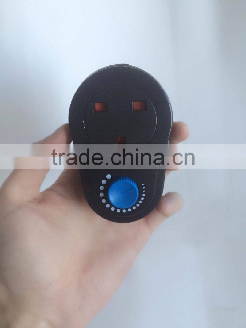 Hydroponic indoor garden exhaust fan speed controller for duct fan