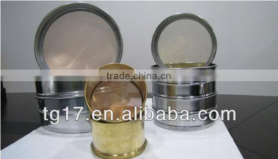 Brass Sieve / Rotary Soil Sieve for test the weight of dry soil (sand)