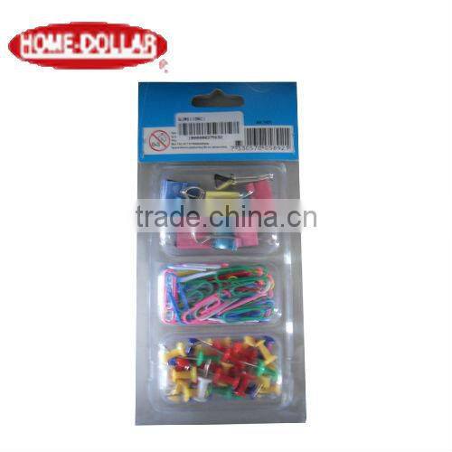 Push Map Pin Clip A paper clip set