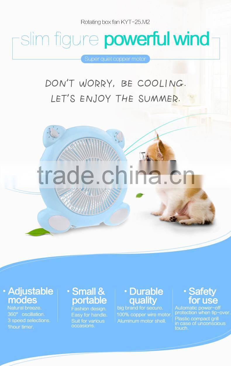 10-inch Slimline Space-Saver Personal Desk Table Box Fan