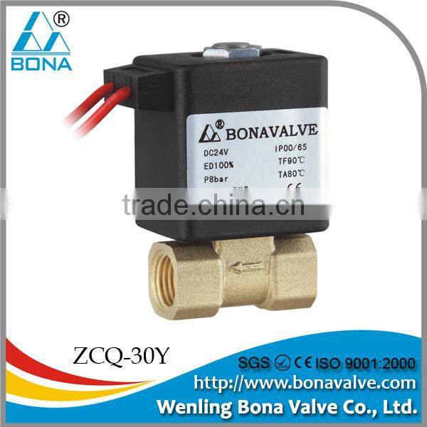 BONA latest design AC36V 42V 48V 3/8" 3/8 inch plasma cutting machine gas magnetic valve