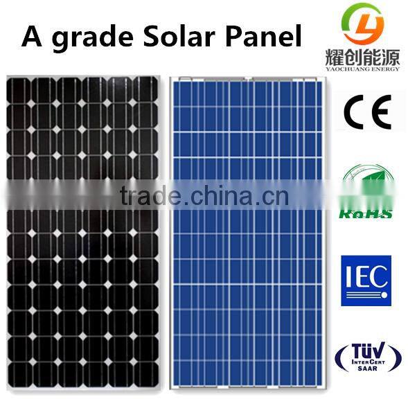 High efficiency poly 130watt/140w/150w solar panel photovoltaic for solar pump system