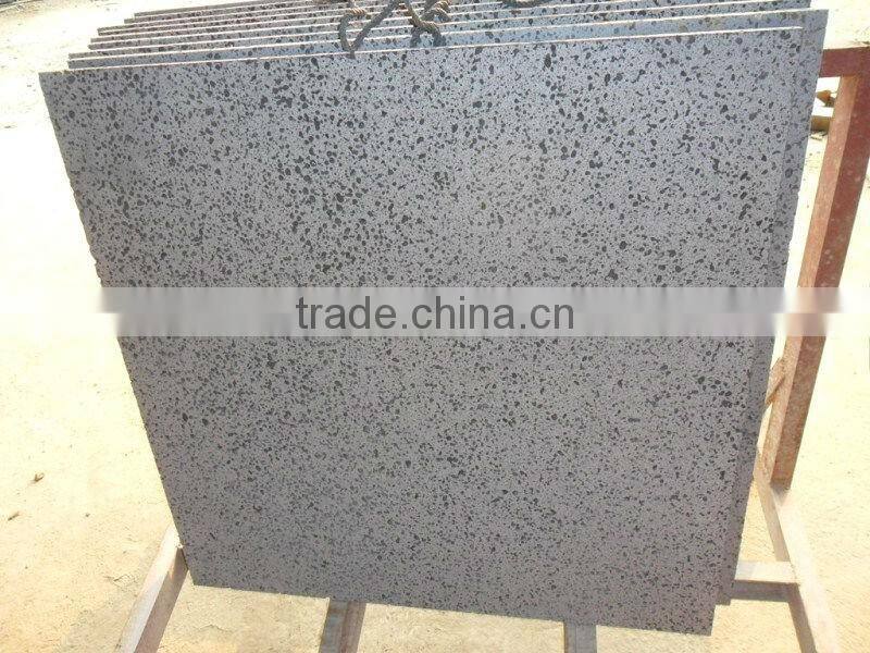 Chinese cheap natural lava stone,volcanic tiles